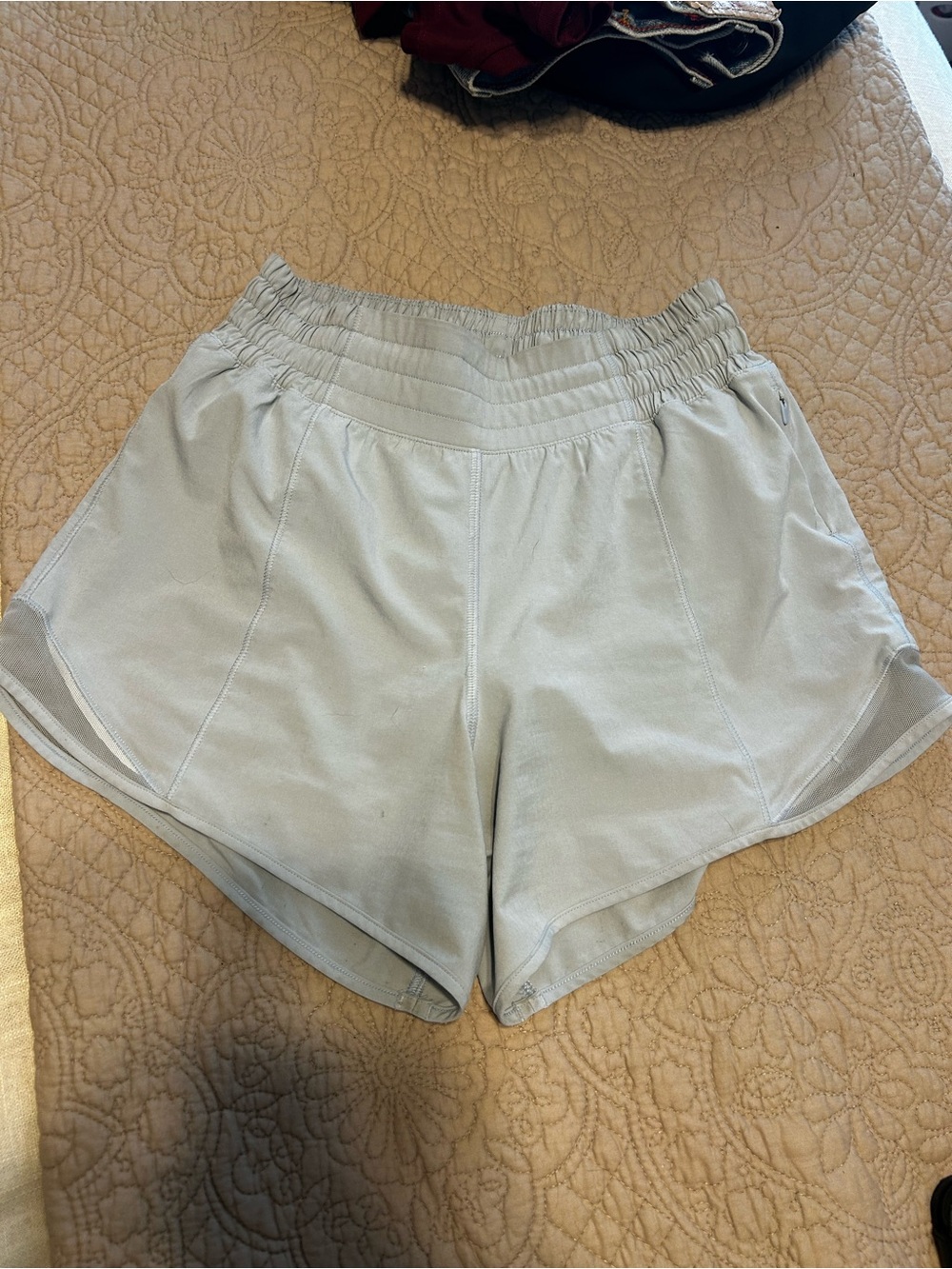 lululemon athletica Light Blue Athletic Shorts